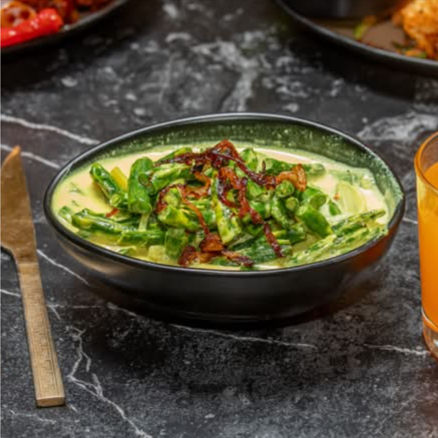 Vegetarian dishes menu